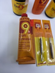 HOPPE’S NO. 9 Lot Nitro Solvent Oil Grease Gun Cleaning Kit .22 .30 Cal Brushes