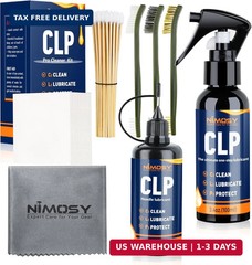 CLP Gun Cleaning Oil Kit-Includes 3.4oz Gun Oil 2oz Needle Lubricant, Gun Brushe