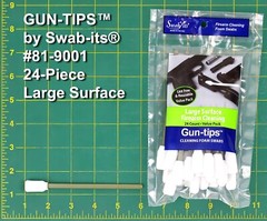 Swab-Its Gun-tips 5″ Single Bag with 24 Large Gun Cleaning Swabs: 81-9001