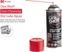 Hornady 99901 One Shot Gun Cleaner Aerosol Spray with DynaGlide Plus (10 fl oz