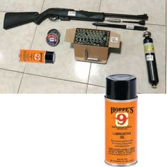 Hoppes No. 9 Lubricating Oil Guns Rifle Shotgun Can Spray Firearms Lube Cleaner