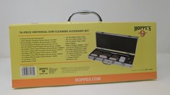 Hoppes Universal Gun Cleaning Kit 76 Pc w/ 12 Ga Bore Snake Rifle Shotgun Pistol