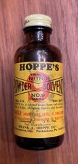 Vintage Hoppe’s Powder Solvent and Buck Honing Oil