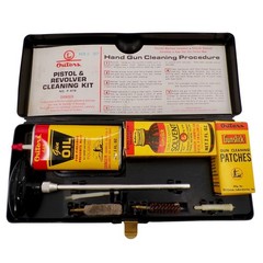 Vintage 1977 Outers Pistol 38 Cal. & Revolver Cleaning Kit with Original Box