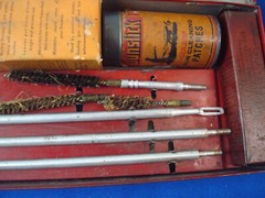 Antique Vintage Outers Gunslick Rifle Gun Cleaning Kit Outers VINTAGE