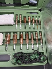 GLORYFIRE Universal Gun Cleaning Kit for All Firearms Green Case