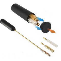 9mm 38 357 Pistol Cleaning Kit Bronze Brush Cotton Mop Brass Rods Gun Care Set