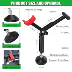7-piece motorcycle cleaning kit, including Portable Lift Jack for Chain