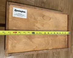 Remington First In The Field Wooden Gun Cleaning Tray Or Serving Tray Decor