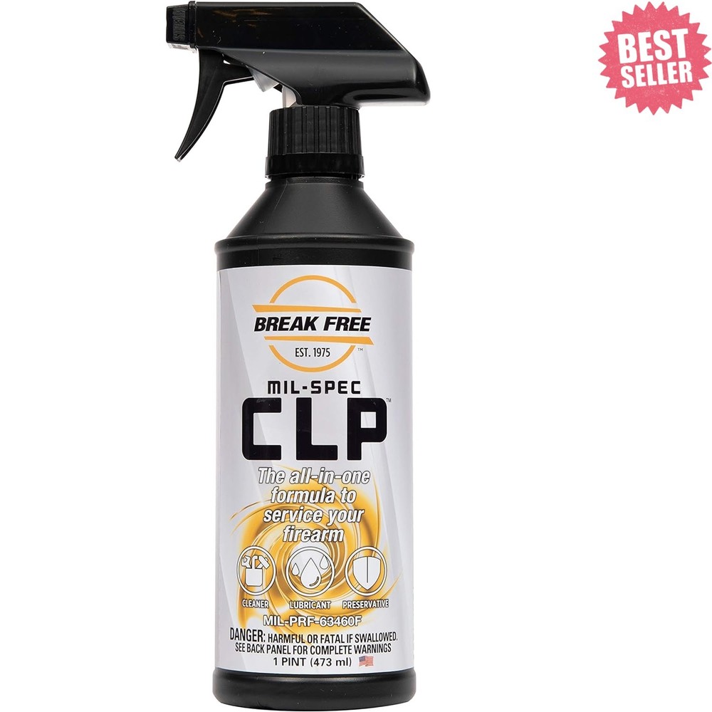 All-in-One CLP Gun Cleaner & Lubricant – 1 Pint Synthetic Spray for Firearms