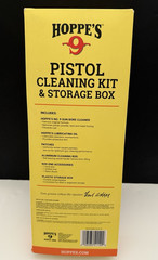 Hoppe’s Pistol Cleaning Kit 9mm & Storage Box Never Used Opened Box