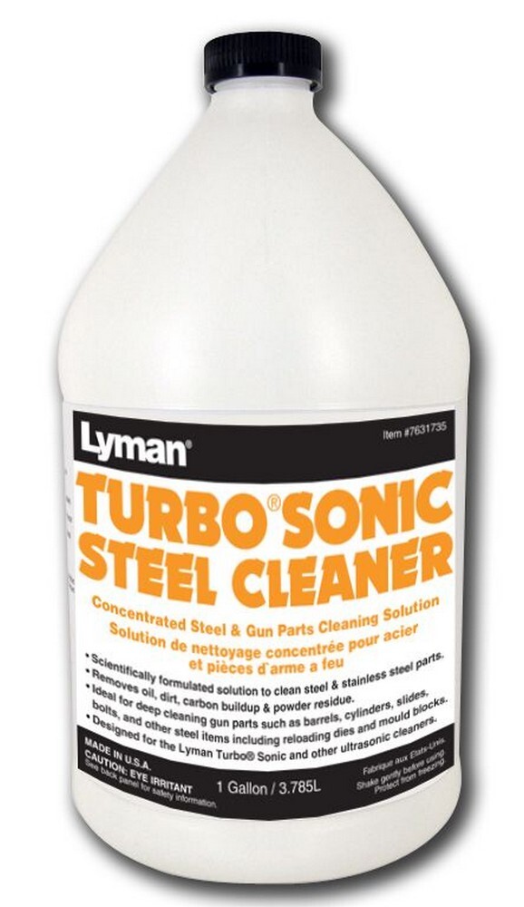 Lyman Turbo Sonic Ultrasonic Gun Parts Concentrated Steel Cleaner – 7631736