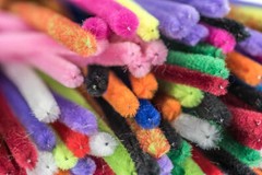 1500 12″ Long Chenille Pipe & Rifle Gun Cleaner Stems Arts Crafts Assorted Color