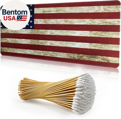 24″X12″ Thick Gun Cleaning Mat with 200PCS 6″ Swabs, Gun Mat – for Firearm Clean