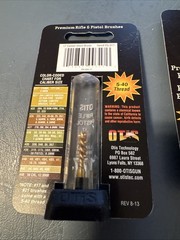 Otis .17 Thru .177 Rifle Pistol 17 Caliber Short Brush 5-40 Thread Base QTY 2