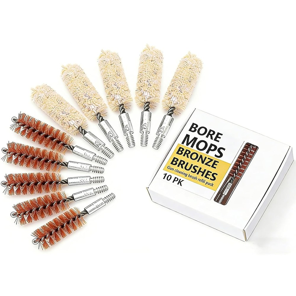 12 Gauge Shotgun Bore Brush Kit Replacement Cleaning Set