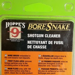 Hoppe’s BoreSnake Shotgun Cleaner 20 Gauge. Cleans in 10 seconds