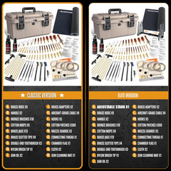 GLORYFIRE Deluxe Universal Gun Cleaning Kit – Highly Effective Cleaning Solution