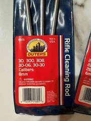 LOT OF 3 Outers Rifle & Shotgun Cleaning Rods NEW 41600, 41605 & 41700
