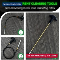 12 Gauge Cleaning Kit 6PCS Mop Brushes Rifle Bore Cleaner for Shotgun Cleaning K