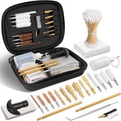 GLORYFIRE Gun Cleaning Kit Fits .22 .357/9Mm .38 .40 .45 Cal Universal Handguns