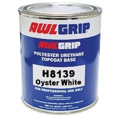 Awlgrip Premium Polyester Urethane Top Coat Quart Oyster White Lf
