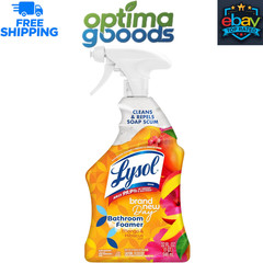 Lysol Bathroom Cleaner Spray, Mango & Hibiscus Scent, 32 oz.