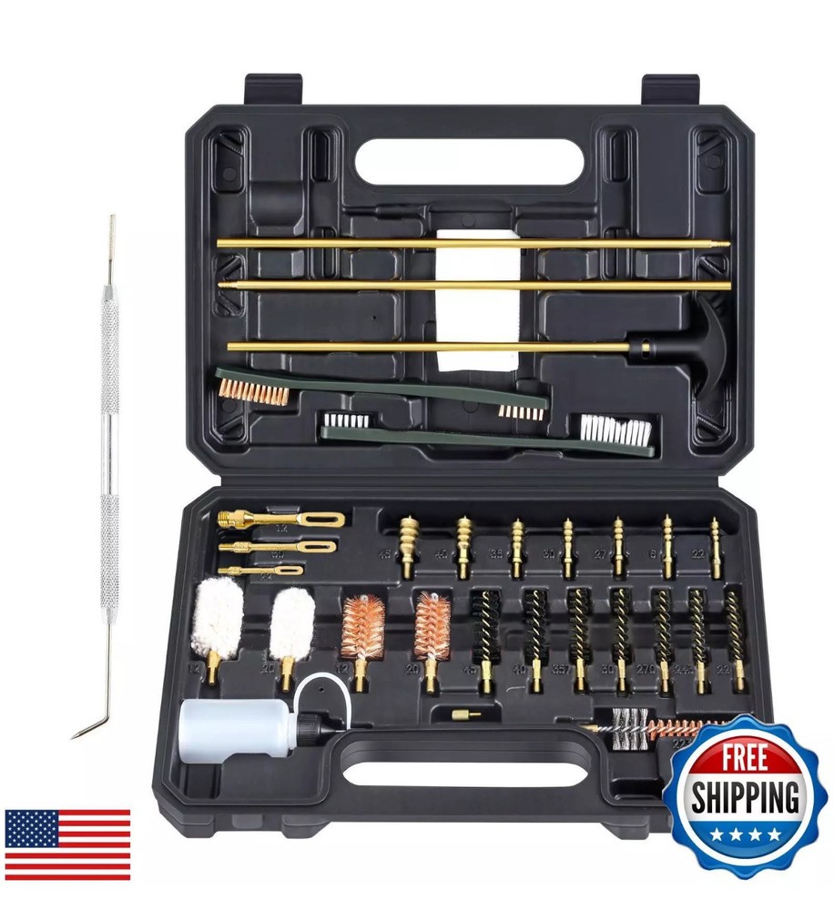 Bore Baby Gun Cleaning Kit Universal Supplies for Rifle Pistol Shotgun with P