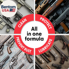 Gun Cleaning Supplies: 120 Gun Cleaning Wipes, 5″X7″ CLP Gun Cleaner Lubricant –