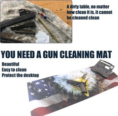 Gun Cleaning Mat, Large Size 16″X43″ Inch Cleaning Mat Include Gun Cleaning Kits