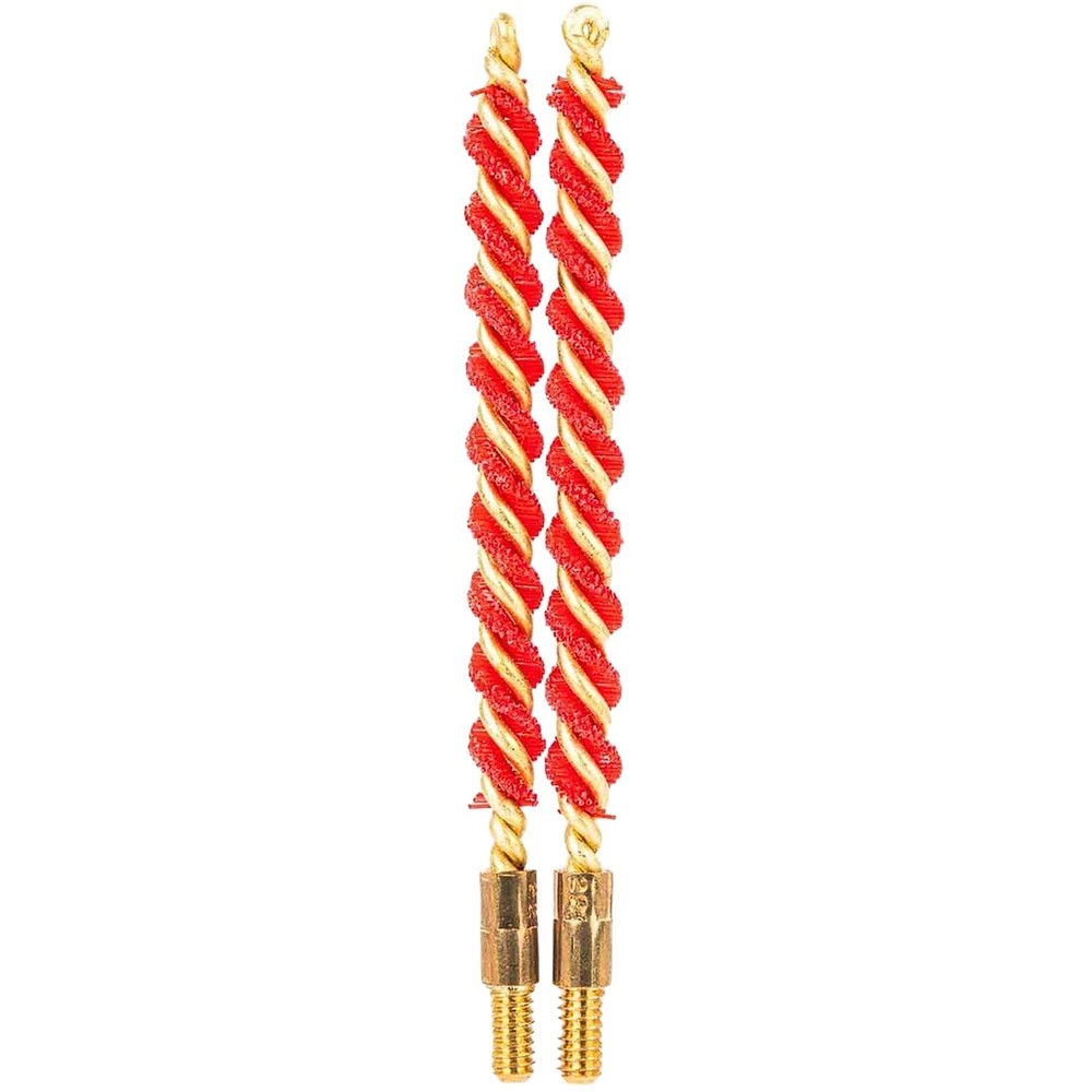 TAPCO .22 Cal Nylon Rifle Brush, 2-Pack, Heavy Duty Bristles, Red #TAP22074