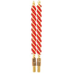 TAPCO .22 Cal Nylon Rifle Brush, 2-Pack, Heavy Duty Bristles, Red #TAP22074