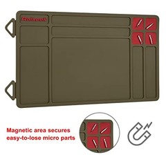 Raiseek Gun Cleaning Mat, Anti-Slip Rubberized Pistol Mat ,Magnetic Maintenance