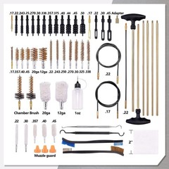 Gun Cleaning Kit Rifle Pistol Shotgun Universal Cleaning Kit for All Calibers