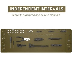Gun Clean Mat, Magnectic Cleaning Mat for All Guns Extra Large 48″x16″ Brown