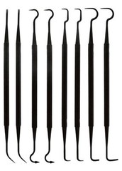 New 8pc 7 1/4″ Nylon Double Ended Pick Set Gun Cleaning Crafts Electrical Auto