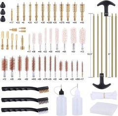 Universal Gun Cleaning Kit Rifle Brass Cleaning Kit for Gun Pistol Rifle Handgun
