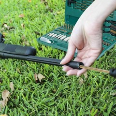 New Universal Gun Rifle Pistol Handgun Shotgun Firearm Cleaning Kit Set w/Case