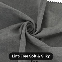 Silicon Lint Free Microfiber Gun Cleaning Cloths, 12″x12″ – Reusable Metal Su…