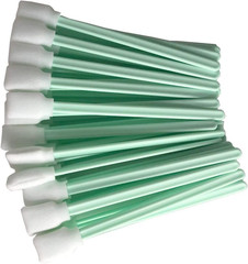 100Pc 5.1″ Square Rectangle Foam Cleaning Swab Sticks for Solvent Format Inkjet