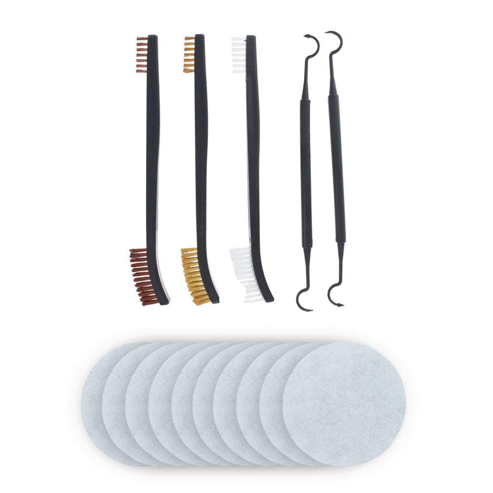 ASR Outdoor 15 Piece Gun Cleaning Brush And Pick Set With Cleaning Patches