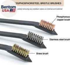 Gun Cleaning Brushes Picks Kit Set Brass Copper Steel Nylon Stainless Steel Ploy