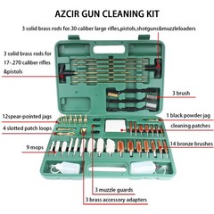 New Universal Gun Rifle Pistol Handgun Shotgun Firearm Cleaning Kit Set w/Case