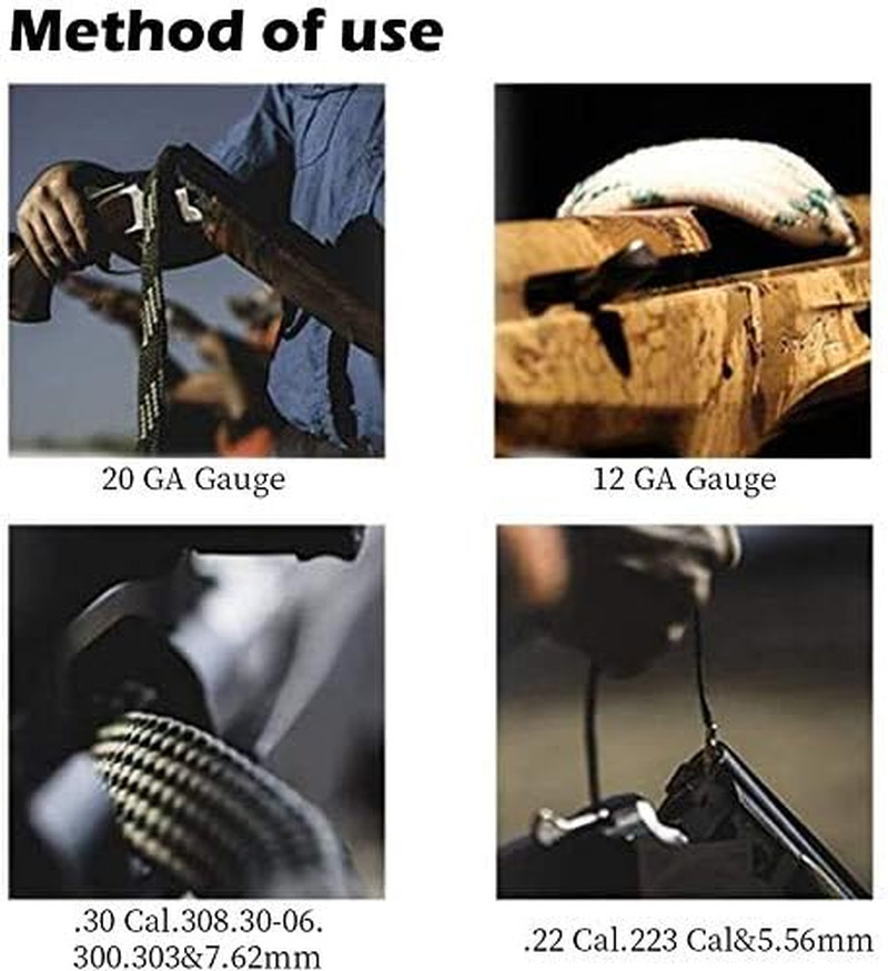 New Bore Cleaner 28 GA Gauge Gun Barrel Cleaning Rope Rifle/Pistol/Shotgun Br…