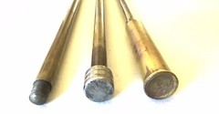 C.M. Powers Gun Cleaner By Faries MFG CO. 12GA. Three Piece Brass Rod #125
