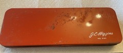 Vintage – J.C. Higgins Gun Cleaning Kit 16–12 Gauge Case Rods Oil Patches Mop