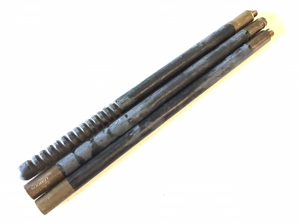 Purdue Cleaning Rod 3 Piece 32 3/4” Overall Length-Marked J. Purdue+Sons #125