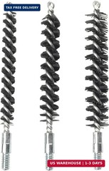 Tipton Nylon Bore Brush 13 Piece Set with Molded Hinge-top Storage Box for Gun C