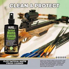 Flitz Tactical Matte Finish Cleaner 7.6oz/225ml Spray Bottle TM81585 (SEE VIDEO)