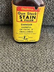 Vintage Outers 456 Gun Stock Stain & Filler 2 Oz 85% Full 1/1 On eBay